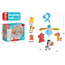 Eco Toys Blue Babymobiel Kinderwagen Speelgoed HC527701 9 Eco Toys Blue Babymobiel Kinderwagen Speelgoed HC527701 -Kinderwagen Winkel eco toys animals muziekmobiel 3