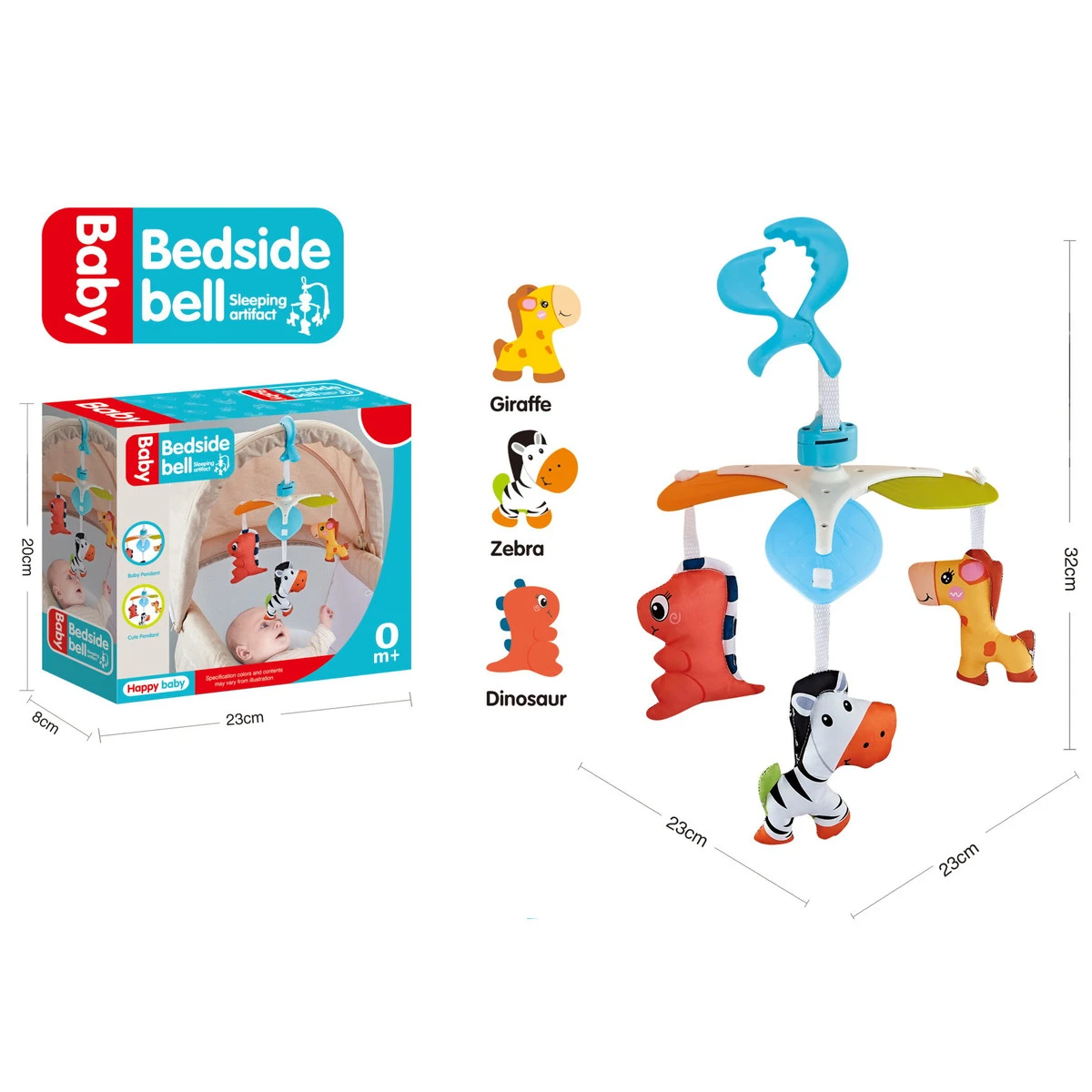 Eco Toys Blue Babymobiel Kinderwagen Speelgoed HC527701 5 Eco Toys Blue Babymobiel Kinderwagen Speelgoed HC527701 - Afbeelding 5