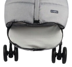 Zaffiro Beige Universele Voetenzak S12 -1.1 -Kinderwagen Winkel grijs melange footmuff 1 8