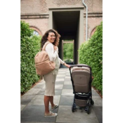 Jollein Boucle Biscuit Rugzak Luiertas 027-818-66067 -Kinderwagen Winkel jollein boucle biscuit rugzak luiertas 027 818 66067 .12