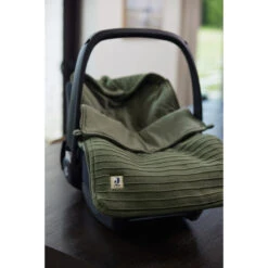 Jollein Pure Knit Leaf Green 3/5 Punts 0-9 Maanden Autostoel Voetenzak 025-811-67010 -Kinderwagen Winkel jollein pure knit leaf green 3 5 punts 0 9 mnd autostoel voetenzak 025 811 67010 .6 1