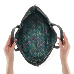 Kinderkraft Treasurebag Dark Grey Luiertas KATREAMBDGR0000 -Kinderwagen Winkel kinderkraft treasurebag dark grey nature vibes 9