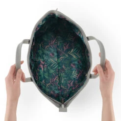 Kinderkraft Treasurebag Light Grey Luiertas KATREAMBLGR0000 -Kinderwagen Winkel kinderkraft treasurebag light grey nature vibes 9 1