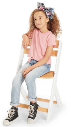 Kinderkraft Enock Wit/Naturel Houten Meegroei Kinderstoel KKKENOCWHT0000 -Kinderwagen Winkel kinderkraft enock wit houten kinderstoel kkkenocwht0000 6