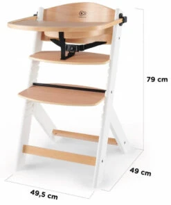 Kinderkraft Enock Grijs Meegroei Kinderstoel KKKENOCGRYF000 -Kinderwagen Winkel kinderkraft enock wit meegroei kinderstoel kkkenocnat0000 7 1