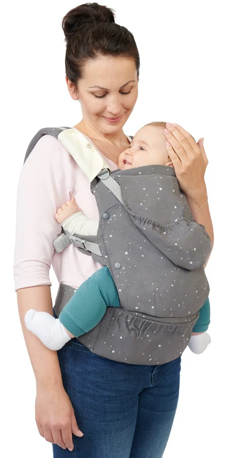 Kinderkraft Huggy Grey Draagzak KKNHUGGGRY0000 4 Kinderkraft Huggy Grey Draagzak KKNHUGGGRY0000 - Afbeelding 4