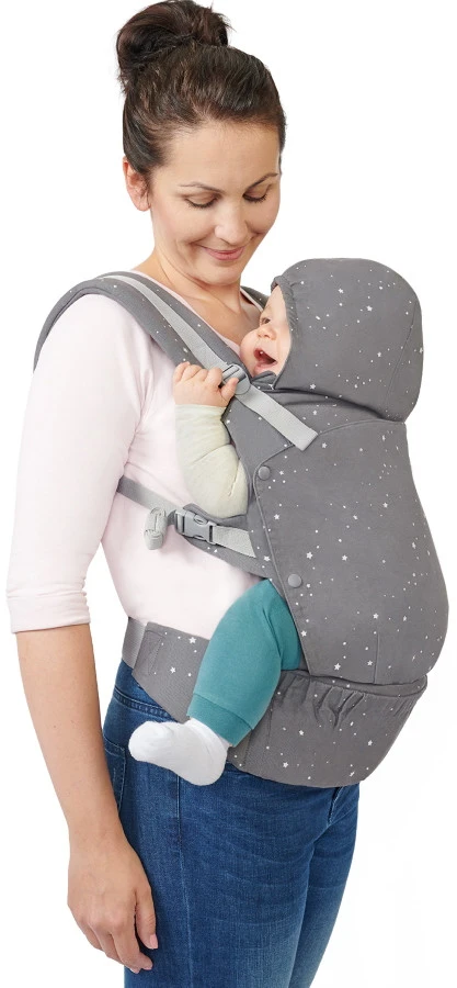 Kinderkraft Huggy Grey Draagzak KKNHUGGGRY0000 3 Kinderkraft Huggy Grey Draagzak KKNHUGGGRY0000 - Afbeelding 3