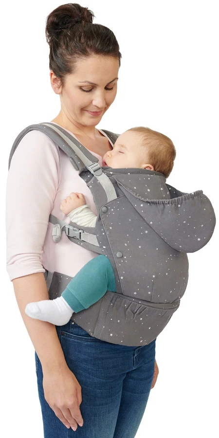 Kinderkraft Huggy Grey Draagzak KKNHUGGGRY0000 5 Kinderkraft Huggy Grey Draagzak KKNHUGGGRY0000 - Afbeelding 5