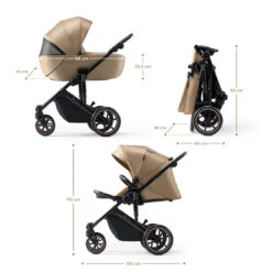Kinderkraft Prime 2 Sandrose Beige 3-in-1 Kinderwagen Incl. Autostoel KSPRIM02BEG3000 -Kinderwagen Winkel kinderkraft prime 2 beige 3 in 1 kinderwagen ksprim02beg3000 9