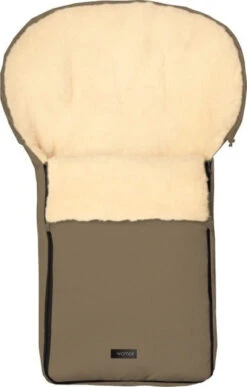 Zaffiro Wol Taupe Universele Afritsbare Voetenzak S6 08139