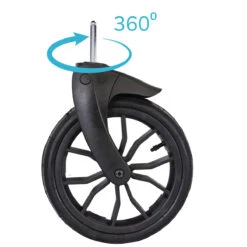 Kunert Booster Black Graphite Tandem Duowagen BO-03-BLACK -Kinderwagen Winkel kunert booster black graphite tandem duowagen bo 03 black 19