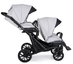 Kunert Booster Black Graphite Tandem Duowagen BO-03-BLACK -Kinderwagen Winkel kunert booster black graphite tandem duowagen bo 03 black 6