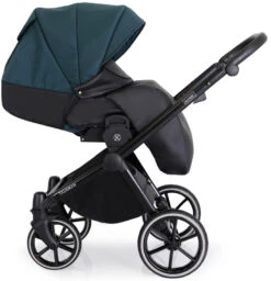 Kunert Talisman Black Flowers 2-in-1 Kinderwagen TA-01-BLACK -Kinderwagen Winkel kunert talisman black green 2 in 1 kinderwagen ta 04 black 8