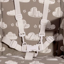 Lorelli Dulce Cool Grey Leather Kinderstoel 1010045-2325 -Kinderwagen Winkel lorelli dulce kinderstoel features 8 1