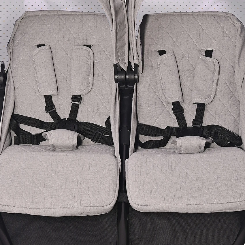 Lorelli Duo Cool Grey Duowagen Incl. Luiertas 1002154-2386 8 Lorelli Duo Cool Grey Duowagen Incl. Luiertas 1002154-2386 - Afbeelding 8