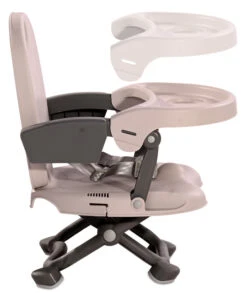 Lorelli Ego Grey Inklapbare Stoelverhoger 1010048-0002 -Kinderwagen Winkel lorelli ego beige kinderstoel 1010048 0002 3