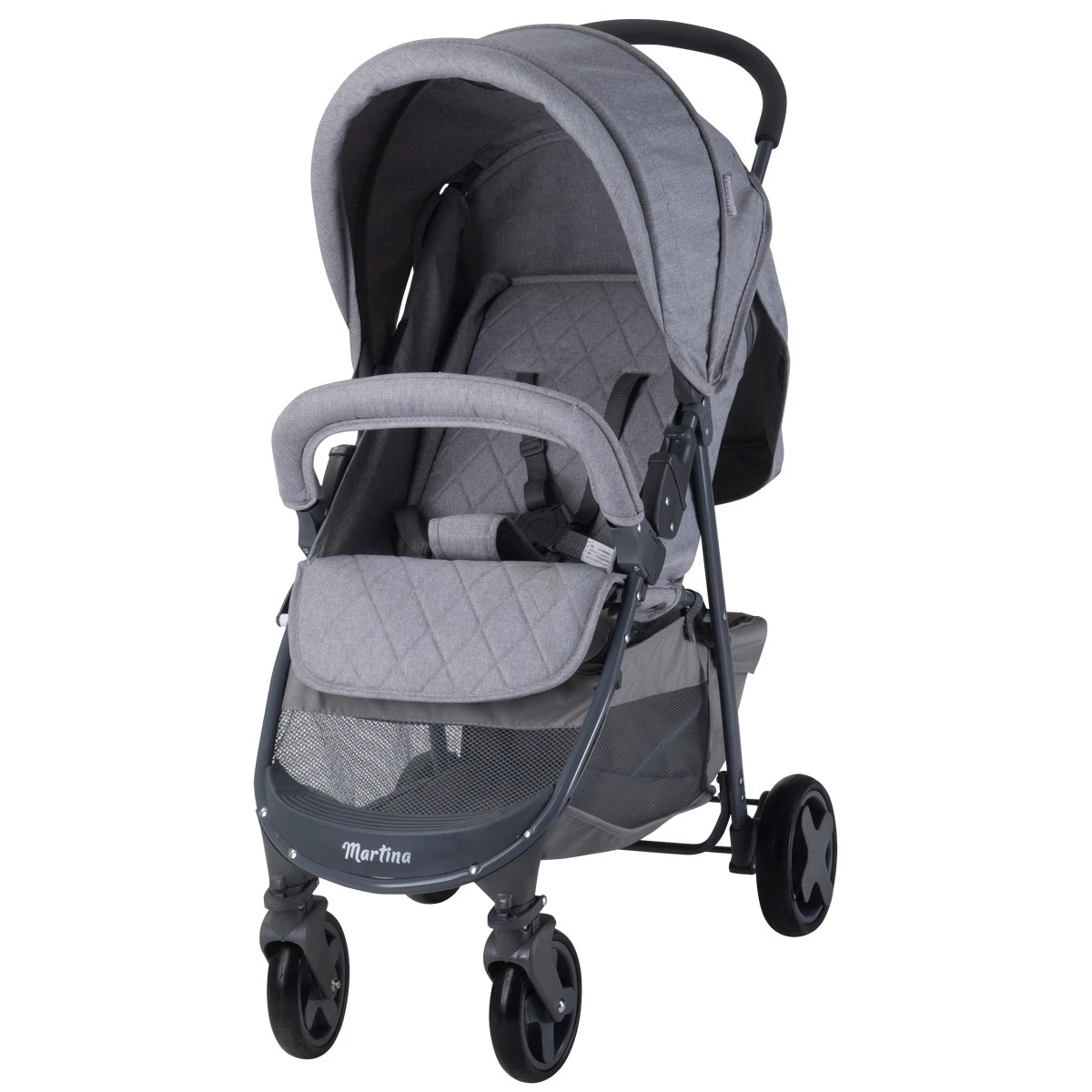 Lorelli Martina Cool Grey Wandelwagen 1002171-2386 1 Lorelli Martina Cool Grey Wandelwagen 1002171-2386