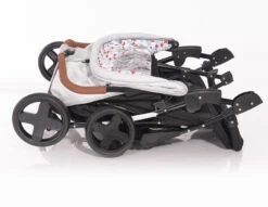 Lorelli Twin Cool Grey Duowagen Incl. Luiertas 1002007-2386 -Kinderwagen Winkel lorelli twin duowagen 12