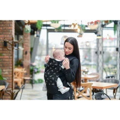 Lorelli Wally Black Floral Ergonomische Draagzak 1001016-0002 -Kinderwagen Winkel lorelli wally black floral ergonomische draagzak 1001016 0002 7