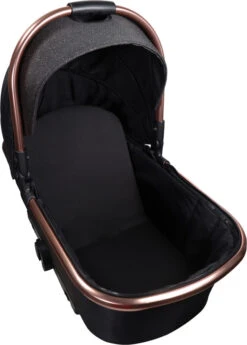 Ding Amigo Black/Rose Reiswieg DI-191707 -Kinderwagen Winkel mamaloes ding amigo rosegoud 51