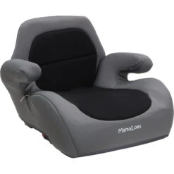 MamaLoes Sem Grijs/Zwart Isofix Booster Stoelverhoger 15-36kg ML050202