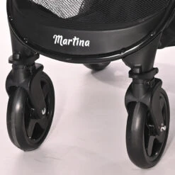Lorelli Martina Tropical Flowers Wandelwagen 1002171-2388 -Kinderwagen Winkel martina swivelling front wheels 2