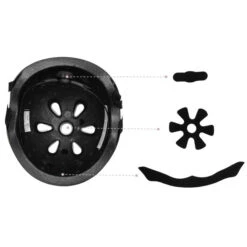 Momi Mimi Black 47-58 Cm Kinderhelm ROBI00019 -Kinderwagen Winkel momi mimi black kinderhelm robi00019 4