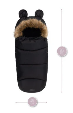 Momi Black Universele Voetenzak AKCE00032 -Kinderwagen Winkel momi black universele voetenzak akce00032 8