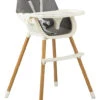 Momi Flovi Light Grey/White 2-in-1 Kinderstoel KRKA00020