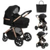 Momi Limuru Black 2-in-1 Combi Kinderwagen WOSP00029