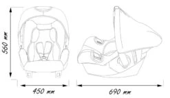 Nania Beone Universal Access Grey 0-13 Kg Autostoel ET572186X1 -Kinderwagen Winkel nania beone universal access grey 0 13 kg autostoel et572186x1 7