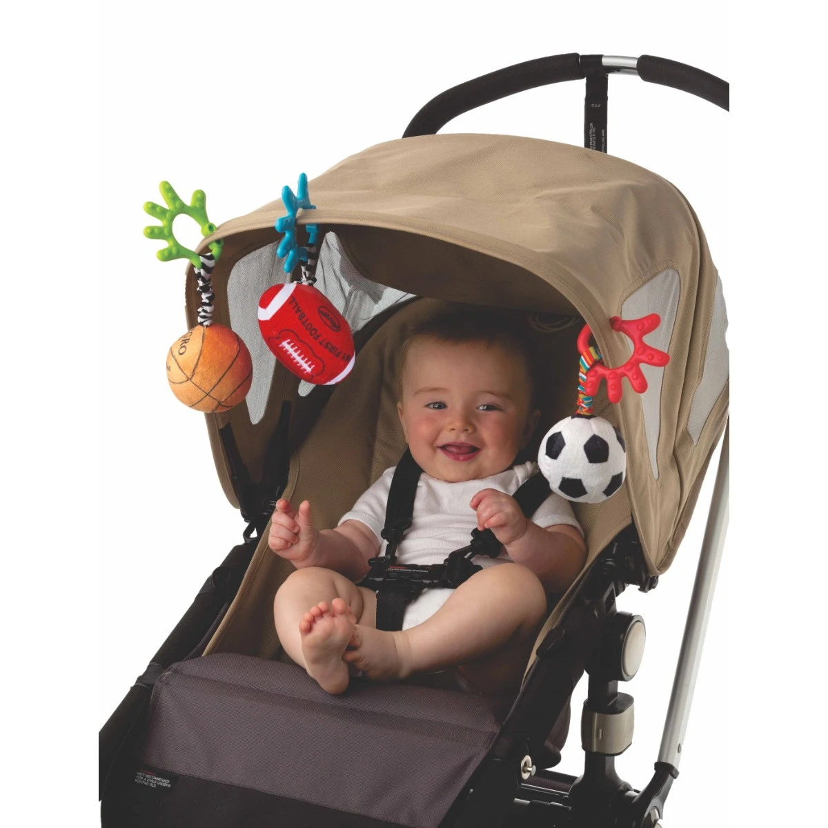 Playgro Baby Sports Balls Buggyspeeltjes P0187310 3 Playgro Baby Sports Balls Buggyspeeltjes P0187310 - Afbeelding 3