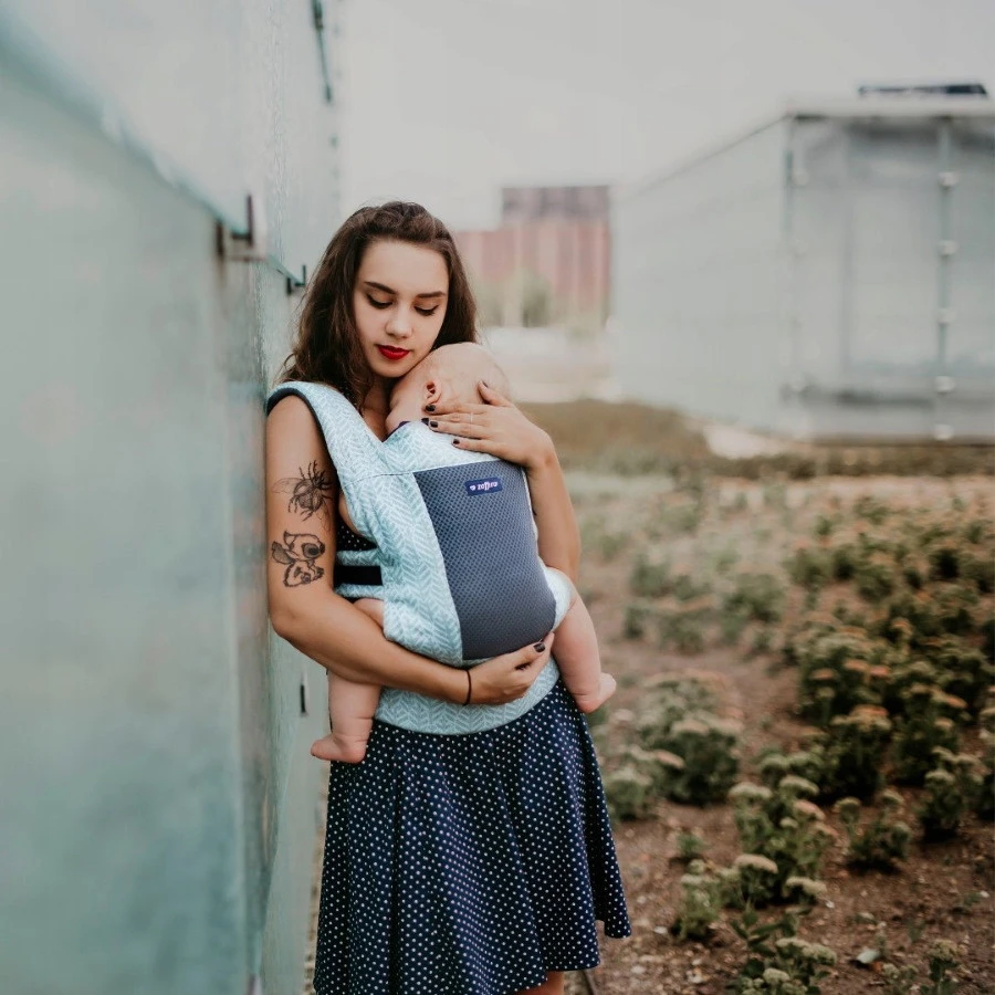 Zaffiro City Air Beige Leaves Ergonomische Draagzak 7398 6 Zaffiro City Air Beige Leaves Ergonomische Draagzak 7398 - Afbeelding 6