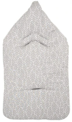 Zaffiro Grey Leaves Basic 5-in-1 Voetenzak 7572 -Kinderwagen Winkel zaffiro grey leaves basic 5 in 1 voetenzak 7572 4