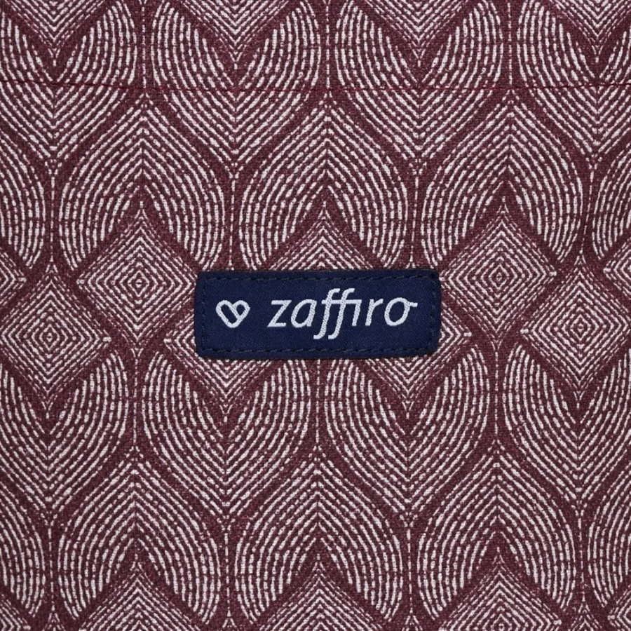 Zaffiro Smart 2.0 Geo Burgund Ergonomische Draagzak 8067 9 Zaffiro Smart 2.0 Geo Burgund Ergonomische Draagzak 8067 - Afbeelding 9