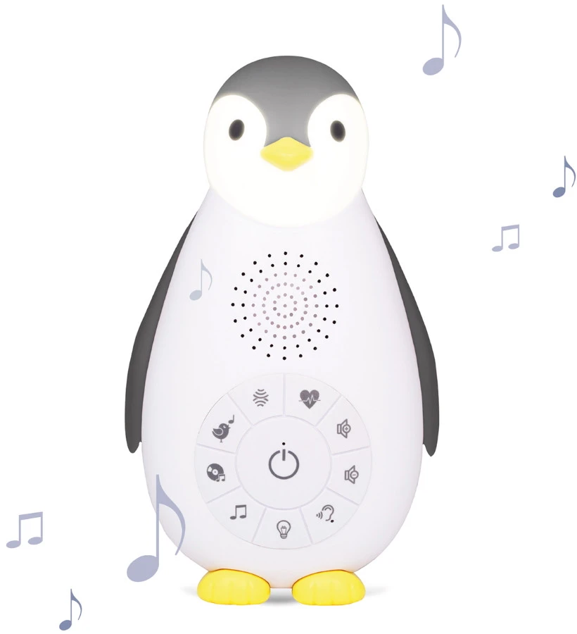 Zazu Zoe De Pinguin Grijs 3 In 1 Muziekdoosje ZA-ZOE-01 - Afbeelding 3