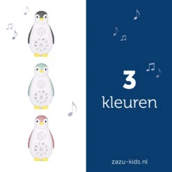 Zazu Zoe De Pinguin Roze 3 In 1 Muziekdoosje ZA-ZOE-03 -Kinderwagen Winkel zoe nl all 2 colours lr